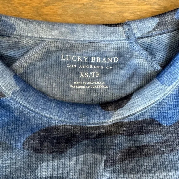 Lucky Brand Waffle Long Sleeve - Picture 2 of 3